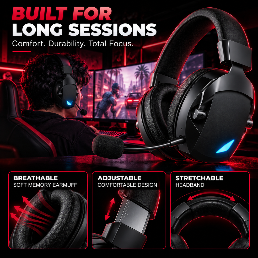 FOCUS S6 - built for long sessions, comfort