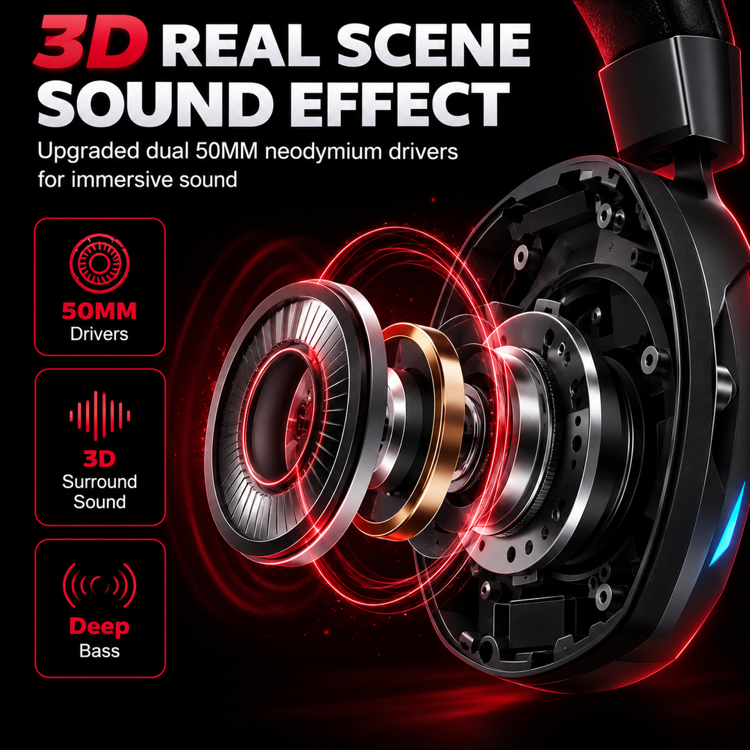 FOCUS S6 - 3D sound, 50mm drivers