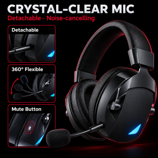 FOCUS S6 - crystal-clear detachable mic
